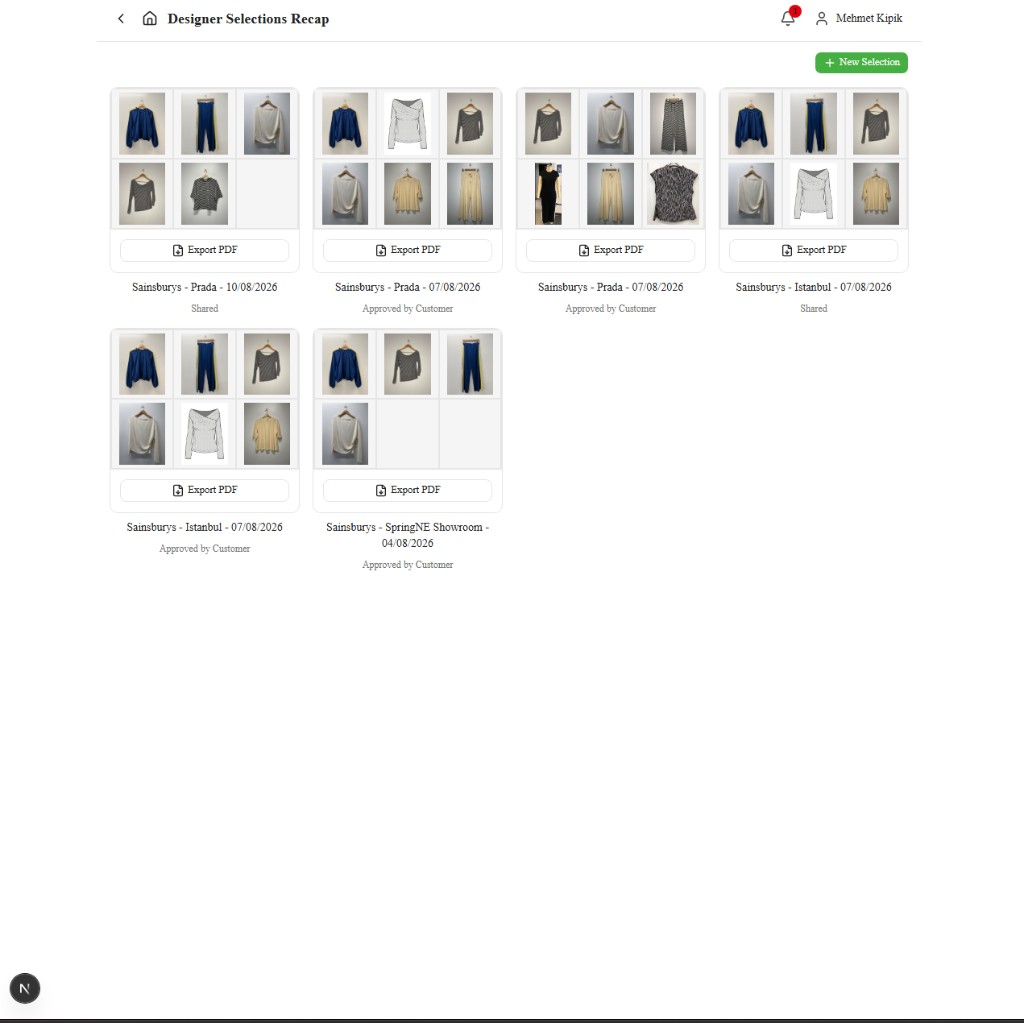Selection home